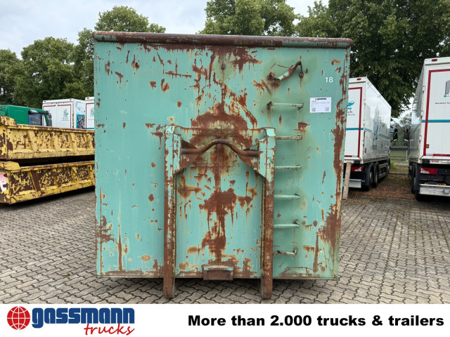 Abrollcontainer mit Flügeltür ca. 40m³ - Haakarm container: afbeelding 2 Abrollcontainer mit Flügeltür ca. 40m³ - Haakarm container: afbeelding 2