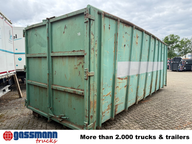 Abrollcontainer mit Flügeltür ca. 40m³ - Haakarm container: afbeelding 4 Abrollcontainer mit Flügeltür ca. 40m³ - Haakarm container: afbeelding 4