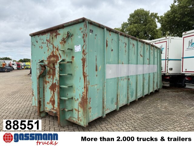 Abrollcontainer mit Flügeltür ca. 40m³ - Haakarm container: afbeelding 1 Abrollcontainer mit Flügeltür ca. 40m³ - Haakarm container: afbeelding 1