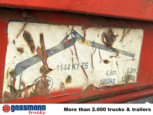 Abrollcontainer mit Kran, HMF 1144 K1 TS, 21m³ - Haakarm container: afbeelding 5 Abrollcontainer mit Kran, HMF 1144 K1 TS, 21m³ - Haakarm container: afbeelding 5