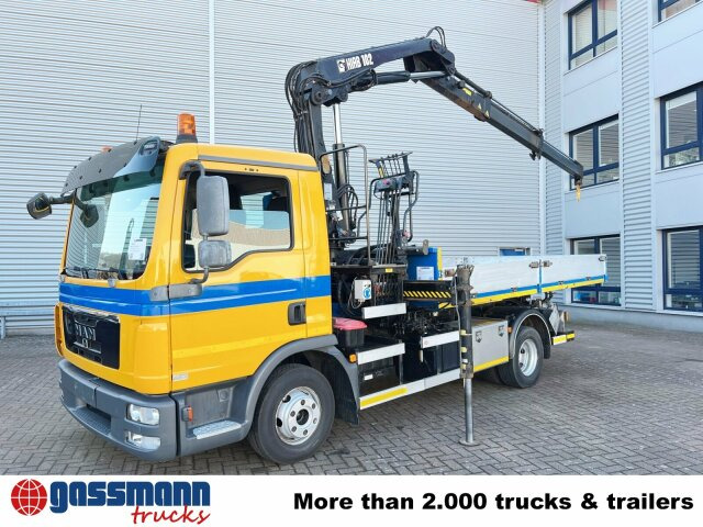 Haakarm container Abrollcontainer mit Kran Hiab 102-S-2, Hochstand: afbeelding 6 Haakarm container Abrollcontainer mit Kran Hiab 102-S-2, Hochstand: afbeelding 6