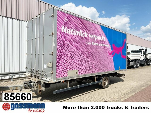 Ackermann Ackermann, Z-LA-F 6.5/5.2 E, durchladbar, 42 cbm - Gesloten aanhangwagen: afbeelding 1 Ackermann Ackermann, Z-LA-F 6.5/5.2 E, durchladbar, 42 cbm - Gesloten aanhangwagen: afbeelding 1