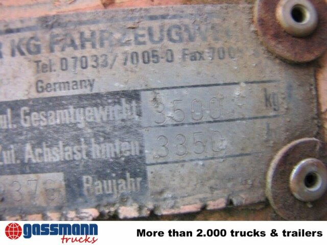 Andere TTS-3,5 mit Auffahrrampe - Dieplader aanhangwagen: afbeelding 2 Andere TTS-3,5 mit Auffahrrampe - Dieplader aanhangwagen: afbeelding 2