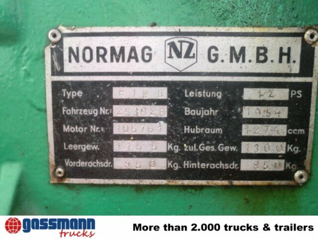 Bouwmachine NORMAG F12B: afbeelding 12