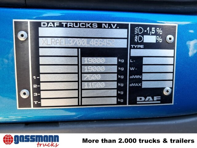 DAF LF 290 FA 4x2, Nebenantrieb, Navi - Chassis vrachtwagen: afbeelding 3 DAF LF 290 FA 4x2, Nebenantrieb, Navi - Chassis vrachtwagen: afbeelding 3
