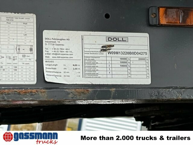 Hout aanhanger Doll M134 Nachläufer: afbeelding 8 Hout aanhanger Doll M134 Nachläufer: afbeelding 8