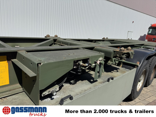 Doll U-74.0 3-Achs Containerchassis, 2x20/20/30/40ft, - Containertransporter/ Wissellaadbak oplegger: afbeelding 2 Doll U-74.0 3-Achs Containerchassis, 2x20/20/30/40ft, - Containertransporter/ Wissellaadbak oplegger: afbeelding 2