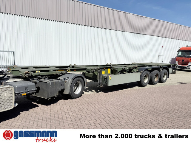 Doll U-74.0 3-Achs Containerchassis, 2x20/20/30/40ft, - Containertransporter/ Wissellaadbak oplegger: afbeelding 5 Doll U-74.0 3-Achs Containerchassis, 2x20/20/30/40ft, - Containertransporter/ Wissellaadbak oplegger: afbeelding 5