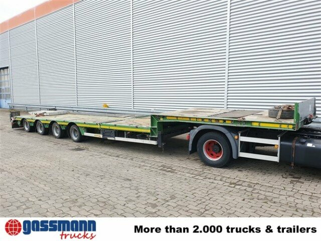 Dieplader oplegger voor het vervoer van zwaar materieel Faymonville STN-4AX, Ausziehbar auf 16,8m, 2x Lenkachse: afbeelding 12