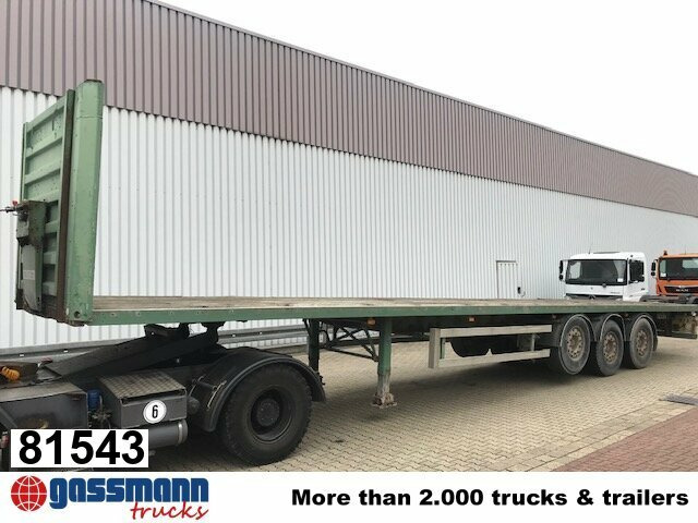 General Trailer SYY3FP Plattformauflieger, Liftachse - Vlakke/ Open oplegger: afbeelding 1 General Trailer SYY3FP Plattformauflieger, Liftachse - Vlakke/ Open oplegger: afbeelding 1