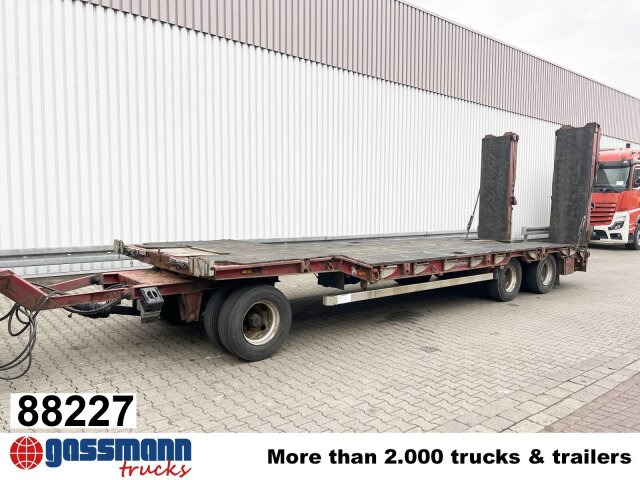 Goldhofer TU 3-24/80, hydr. Rampen, Verbr. auf 3m - Dieplader aanhangwagen: afbeelding 1 Goldhofer TU 3-24/80, hydr. Rampen, Verbr. auf 3m - Dieplader aanhangwagen: afbeelding 1