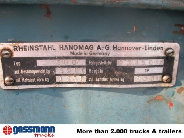 Hanomag Granit 500 - Tractor: afbeelding 4 Hanomag Granit 500 - Tractor: afbeelding 4