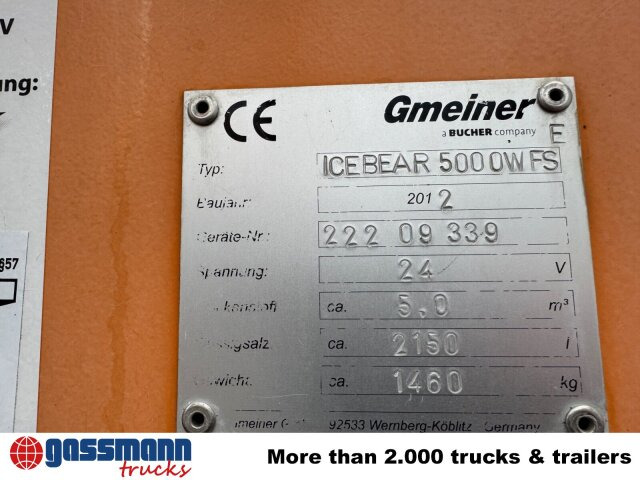 ICEBEAR 5000WFSE ca. 5m³ - Zout/ Zandstrooier: afbeelding 2 ICEBEAR 5000WFSE ca. 5m³ - Zout/ Zandstrooier: afbeelding 2