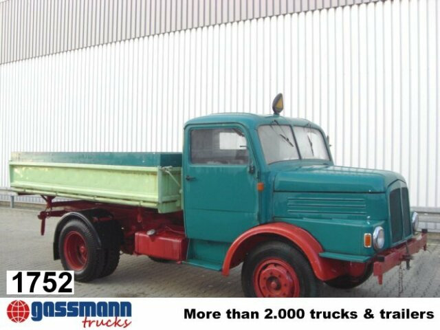 IFA H3A 4x2 - Vrachtwagen met open laadbak: afbeelding 1 IFA H3A 4x2 - Vrachtwagen met open laadbak: afbeelding 1