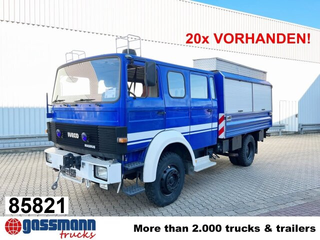 Iveco 120-23 AW 4x4 Doka, V8-Motor, Gerätewagen, - Vrachtwagen met open laadbak: afbeelding 1 Iveco 120-23 AW 4x4 Doka, V8-Motor, Gerätewagen, - Vrachtwagen met open laadbak: afbeelding 1