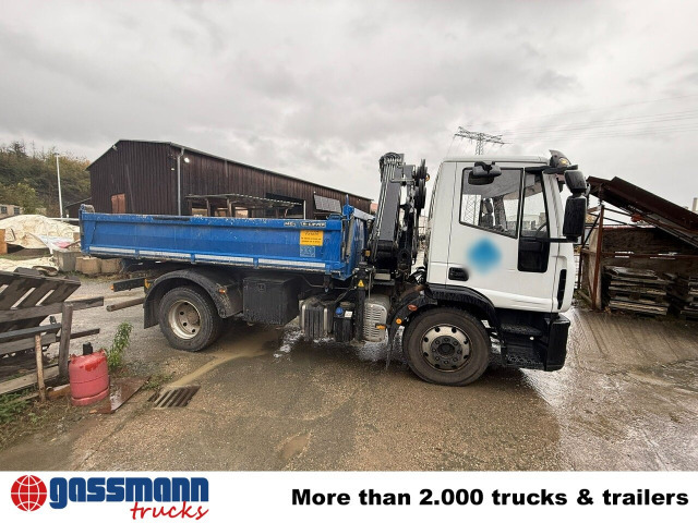 Iveco EuroCargo ML140E25K 4x2, EEV, Kran Hiab 077E-4 - Kipper vrachtwagen, Kraanwagen: afbeelding 3 Iveco EuroCargo ML140E25K 4x2, EEV, Kran Hiab 077E-4 - Kipper vrachtwagen, Kraanwagen: afbeelding 3