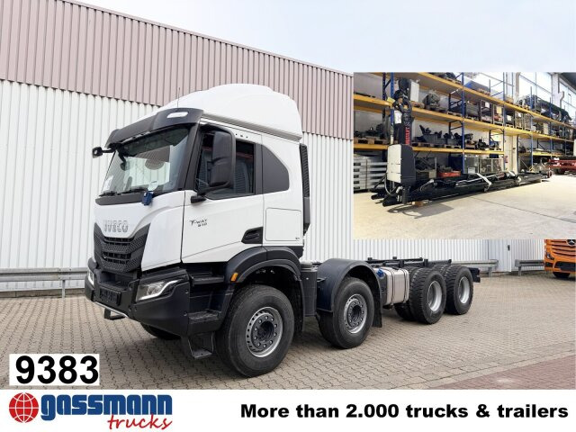 Iveco T-Way AT410T51/58 8x4, Retarder, 4x VORHANDEN! - Haakarmsysteem vrachtwagen: afbeelding 1 Iveco T-Way AT410T51/58 8x4, Retarder, 4x VORHANDEN! - Haakarmsysteem vrachtwagen: afbeelding 1