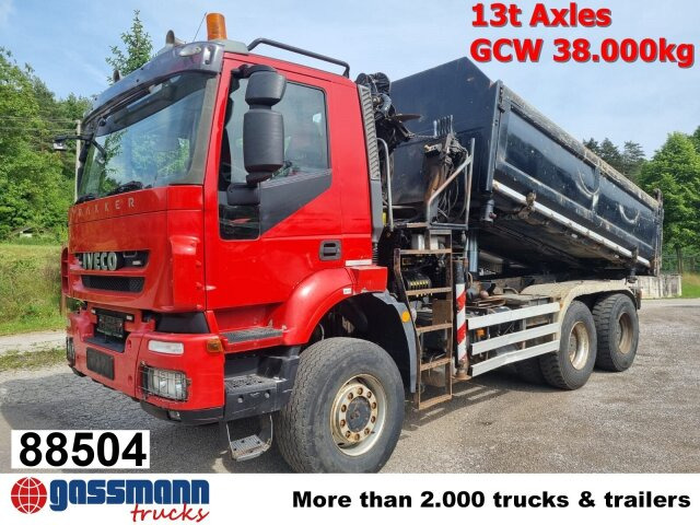 Iveco Trakker AD380T41W 6x6, Bordmatik beidseitig, - Kipper vrachtwagen, Kraanwagen: afbeelding 1 Iveco Trakker AD380T41W 6x6, Bordmatik beidseitig, - Kipper vrachtwagen, Kraanwagen: afbeelding 1