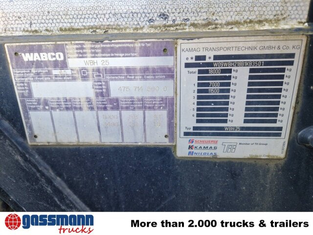 KAMAG Wiesel WBH 25 P - Containertransporter/ Wissellaadbak vrachtwagen: afbeelding 2 KAMAG Wiesel WBH 25 P - Containertransporter/ Wissellaadbak vrachtwagen: afbeelding 2