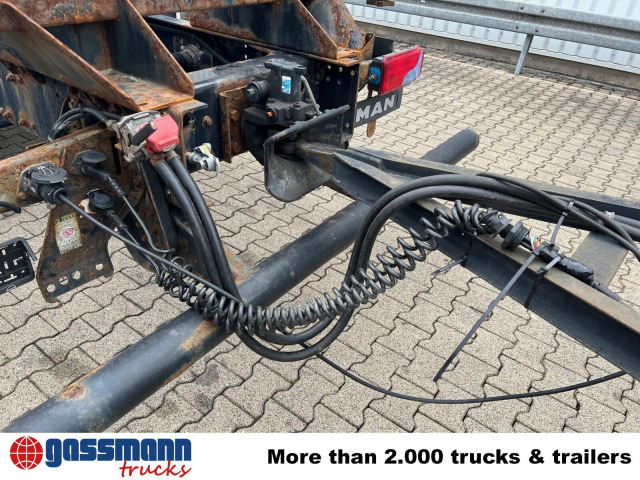 Kögel AWE 18, Ex-Fahrschule - Containertransporter/ Wissellaadbak aanhangwagen: afbeelding 3 Kögel AWE 18, Ex-Fahrschule - Containertransporter/ Wissellaadbak aanhangwagen: afbeelding 3