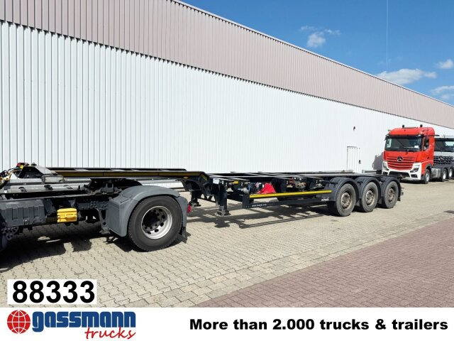 Kögel Port 45 Simplex, Container-Chassis, - Containertransporter/ Wissellaadbak oplegger: afbeelding 1 Kögel Port 45 Simplex, Container-Chassis, - Containertransporter/ Wissellaadbak oplegger: afbeelding 1