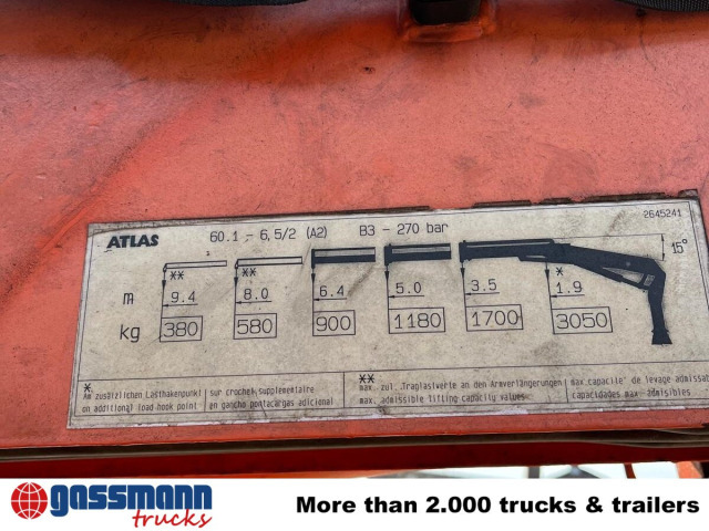 Kran Atlas 60.1, Funk, Winde - Autolaadkraan: afbeelding 2 Kran Atlas 60.1, Funk, Winde - Autolaadkraan: afbeelding 2
