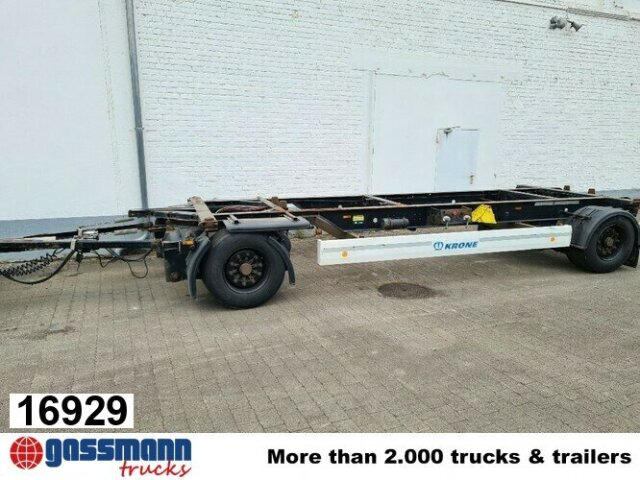 Krone AZW 18, BDF - Containertransporter/ Wissellaadbak aanhangwagen: afbeelding 1 Krone AZW 18, BDF - Containertransporter/ Wissellaadbak aanhangwagen: afbeelding 1