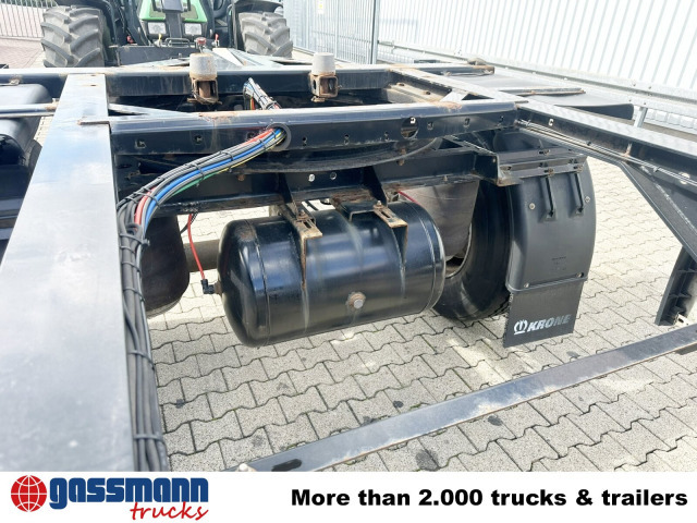 Containertransporter/ Wissellaadbak aanhangwagen Krone AZW 18: afbeelding 11