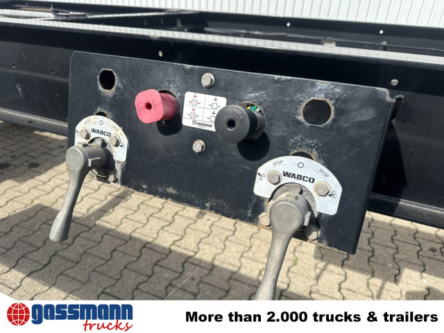 Containertransporter/ Wissellaadbak aanhangwagen Krone AZW 18: afbeelding 10