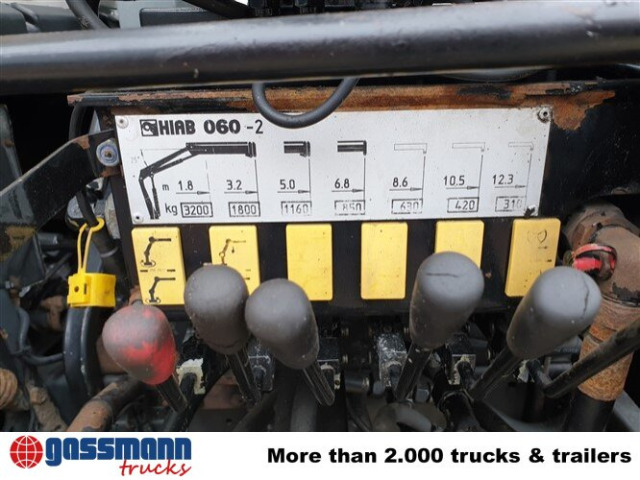 MAN 14.152 F 4x2 BB mit Kran Hiab 060-2 - Haakarmsysteem vrachtwagen, Kraanwagen: afbeelding 5 MAN 14.152 F 4x2 BB mit Kran Hiab 060-2 - Haakarmsysteem vrachtwagen, Kraanwagen: afbeelding 5