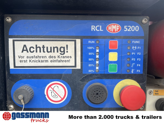 Haakarmsysteem vrachtwagen, Kraanwagen MAN 25/18.284 6x2-4 LL,Kran HMF 1113 K3, Funk,: afbeelding 13