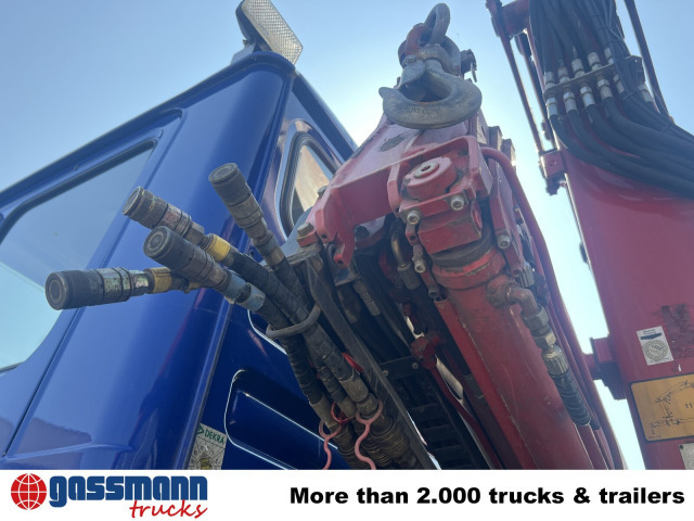 Haakarmsysteem vrachtwagen, Kraanwagen MAN 25/18.284 6x2-4 LL,Kran HMF 1113 K3, Funk,: afbeelding 9