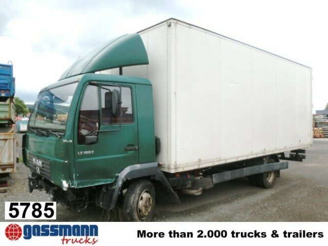 MAN L33 8.180 C 4x2, Unfallfahrzeug mit - Bakwagen: afbeelding 1 MAN L33 8.180 C 4x2, Unfallfahrzeug mit - Bakwagen: afbeelding 1
