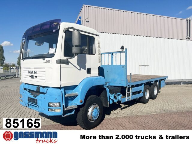 MAN TGA 26.310 6X6 BB - Vrachtwagen met open laadbak: afbeelding 1 MAN TGA 26.310 6X6 BB - Vrachtwagen met open laadbak: afbeelding 1