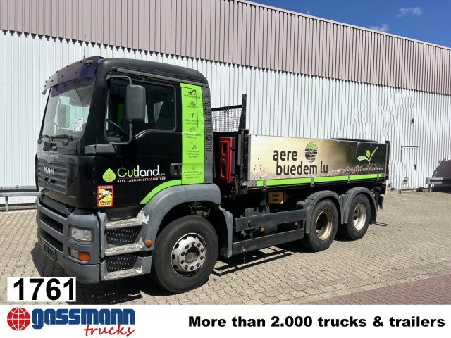 MAN TGA 26.363/410 6x4 BB, 2-S-Alukipper - Kipper vrachtwagen, Kraanwagen: afbeelding 1 MAN TGA 26.363/410 6x4 BB, 2-S-Alukipper - Kipper vrachtwagen, Kraanwagen: afbeelding 1