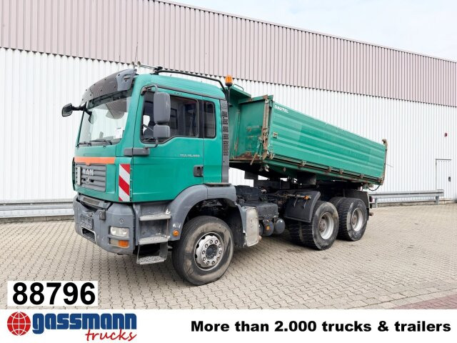 MAN TGA 26.400 6X4 BB, Intarder - Kipper vrachtwagen: afbeelding 1 MAN TGA 26.400 6X4 BB, Intarder - Kipper vrachtwagen: afbeelding 1