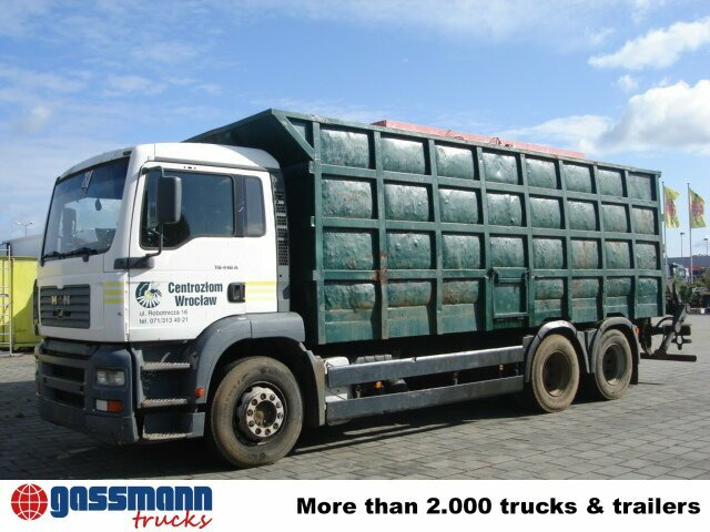 MAN TGA 26.413 BB 6x4 mit Heckkran Jonsered 1020 - Kipper vrachtwagen: afbeelding 5 MAN TGA 26.413 BB 6x4 mit Heckkran Jonsered 1020 - Kipper vrachtwagen: afbeelding 5