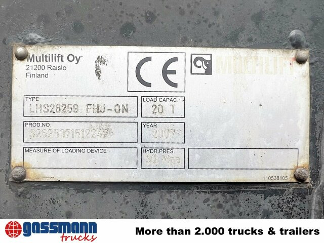 MAN TGA 26.440 6X2-2 BL, Liftachse - Haakarmsysteem vrachtwagen: afbeelding 2 MAN TGA 26.440 6X2-2 BL, Liftachse - Haakarmsysteem vrachtwagen: afbeelding 2