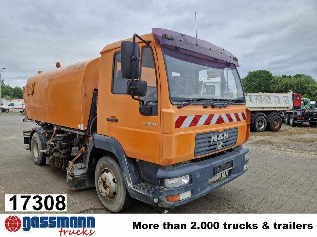 MAN TGL 12.180 , Bucher Kehrmaschine CF 50 - Veegwagen: afbeelding 1 MAN TGL 12.180 , Bucher Kehrmaschine CF 50 - Veegwagen: afbeelding 1