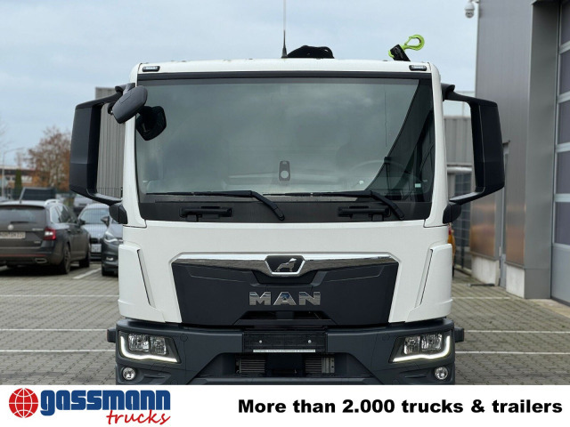 MAN TGL 12.190 4x2 BL mit Kran Hiab Hiduo 072DS-4 - Vrachtwagen met open laadbak, Kraanwagen: afbeelding 2 MAN TGL 12.190 4x2 BL mit Kran Hiab Hiduo 072DS-4 - Vrachtwagen met open laadbak, Kraanwagen: afbeelding 2