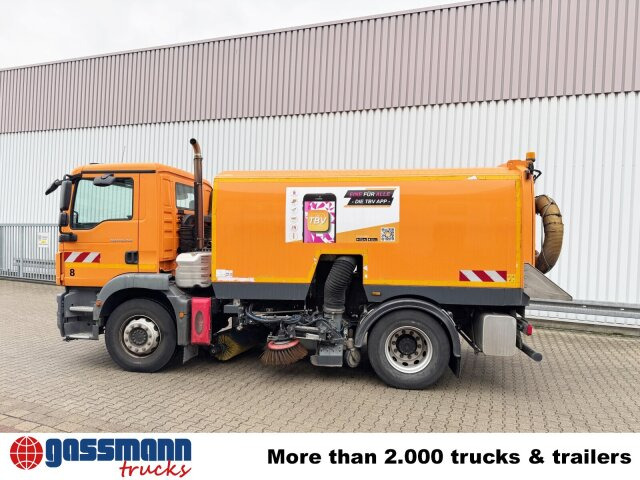 MAN TGM 18.250 4X2 BB, Kehrmaschine Brock SL200/2 - Veegwagen: afbeelding 2 MAN TGM 18.250 4X2 BB, Kehrmaschine Brock SL200/2 - Veegwagen: afbeelding 2