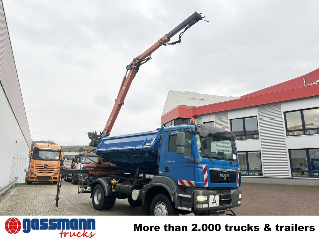 Kipper vrachtwagen, Kraanwagen MAN TGM 18.290 4X4 BB, EEV, Heckkran Atlas AK: afbeelding 8 Kipper vrachtwagen, Kraanwagen MAN TGM 18.290 4X4 BB, EEV, Heckkran Atlas AK: afbeelding 8