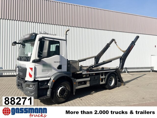 MAN TGM 18.320 4x2 BL, Hiab Tele-Absetzanlage, Funk - Portaalarmsysteem vrachtwagen: afbeelding 1 MAN TGM 18.320 4x2 BL, Hiab Tele-Absetzanlage, Funk - Portaalarmsysteem vrachtwagen: afbeelding 1