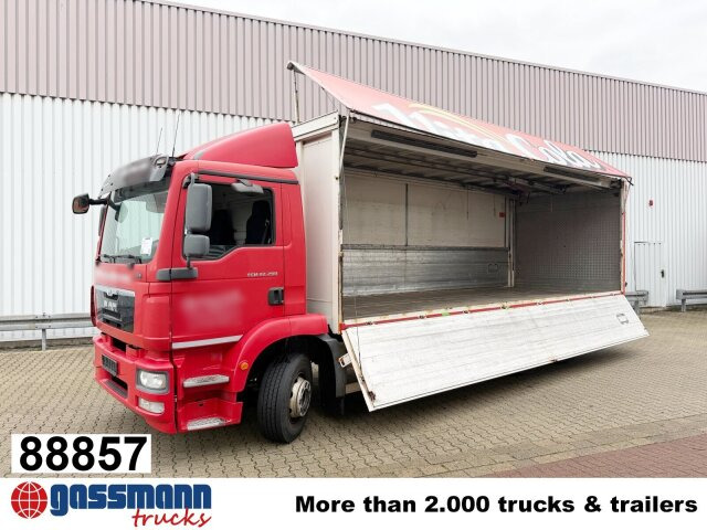 MAN TGM 22.290 6x2-4 LL, EEV, Lenkachse, 2x AHK, - Bakwagen: afbeelding 1 MAN TGM 22.290 6x2-4 LL, EEV, Lenkachse, 2x AHK, - Bakwagen: afbeelding 1
