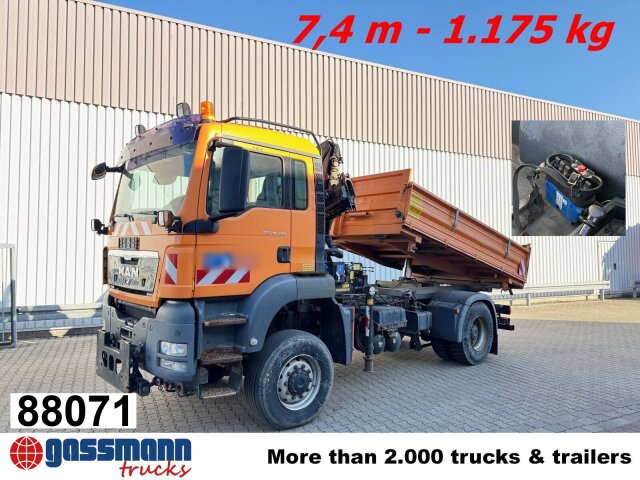 MAN TGS 18.320 4x4 BL, Wechselsystem, - Kipper vrachtwagen, Kraanwagen: afbeelding 1 MAN TGS 18.320 4x4 BL, Wechselsystem, - Kipper vrachtwagen, Kraanwagen: afbeelding 1