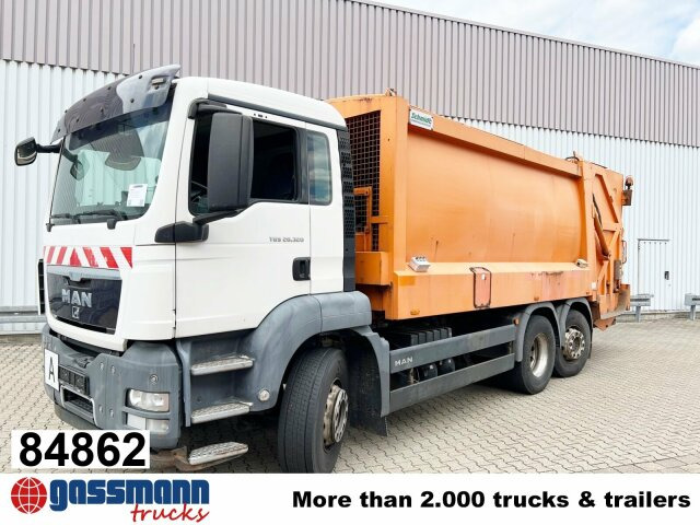 MAN TGS 26.320/400 6x2-4 BL, Lift-/Lenkachse, Heil - Vuilniswagen: afbeelding 1 MAN TGS 26.320/400 6x2-4 BL, Lift-/Lenkachse, Heil - Vuilniswagen: afbeelding 1