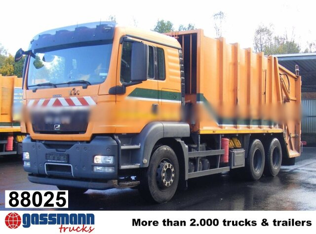 MAN TGS 26.400 6X4 BL, Haller x2c - Vuilniswagen: afbeelding 1 MAN TGS 26.400 6X4 BL, Haller x2c - Vuilniswagen: afbeelding 1