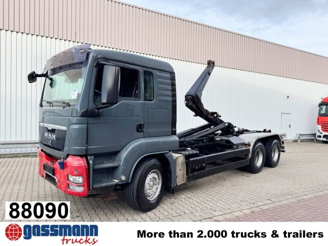 MAN TGS 26.440 6x4 BB, Meiller Schub-Knick - Haakarmsysteem vrachtwagen: afbeelding 1 MAN TGS 26.440 6x4 BB, Meiller Schub-Knick - Haakarmsysteem vrachtwagen: afbeelding 1