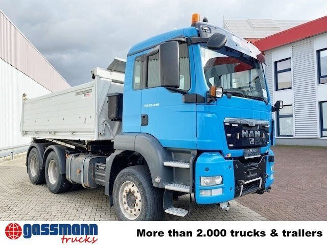 Kipper vrachtwagen MAN TGS 26.440 6x4 BL, Intarder: afbeelding 11