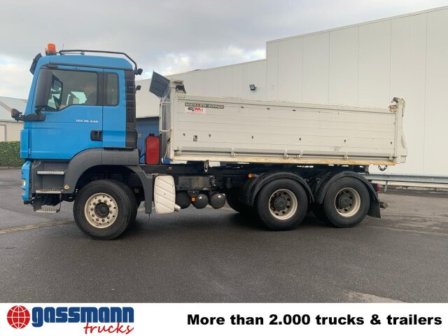 Kipper vrachtwagen MAN TGS 26.440 6x4 BL, Intarder: afbeelding 8